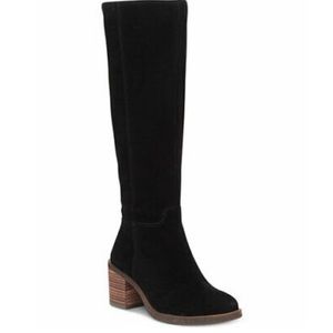 Lucky Brand Suede High Knee Boots!